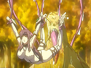 Bigboobs hentai hard drilled by monster tentacles