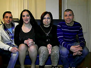 Horny Maria joins her kinky friends for an amazing sex session