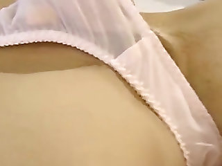 Pink Panty Babe Masturbation