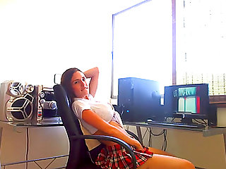 CollegeGirl fingering webcam